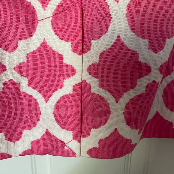 Talbots Moroccan Tile Jacquard Cotton Skirt Size 12 WP New with Tags - Picture 5 of 9